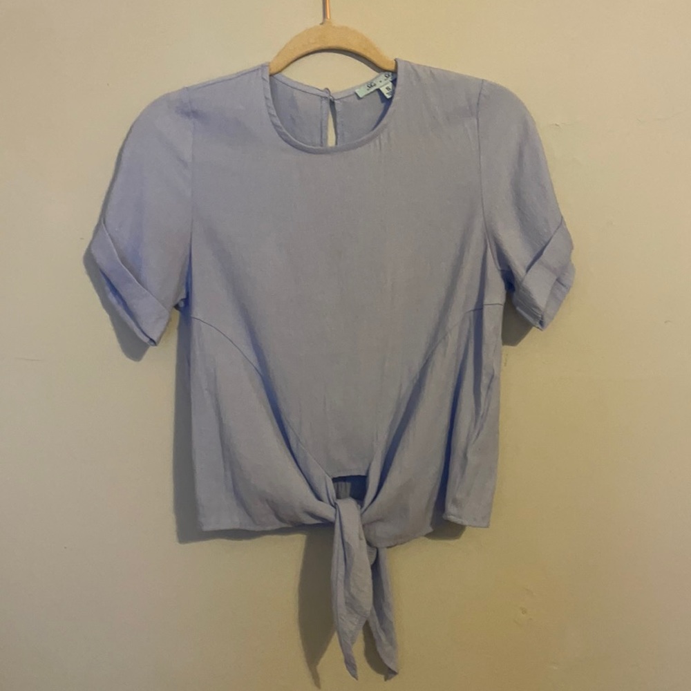 She + Sky blue top